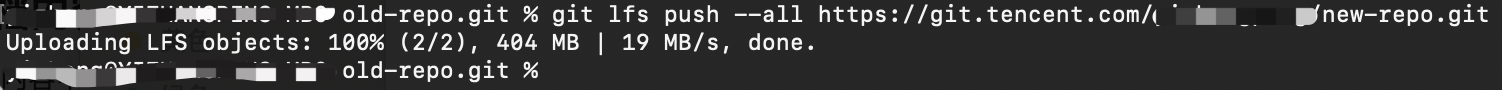 push lfs file